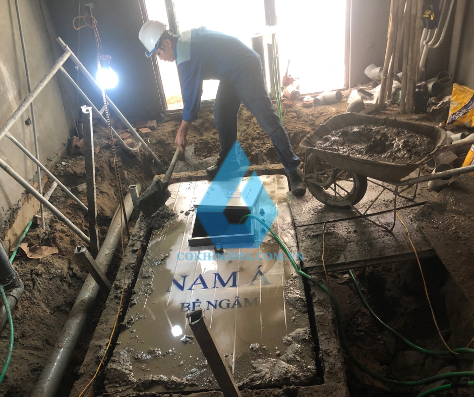 bể inox ngầm Nam Á